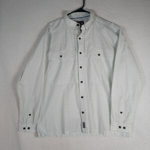 Patagonia Mens Large Plaid Button Down Shirt Long Sleeve Outdoor